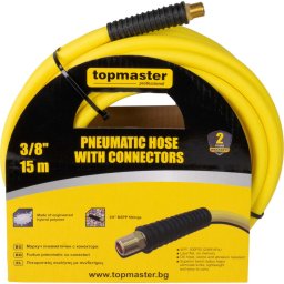 Furtun pneumatic 3/8", 15m, cu conectori TMP