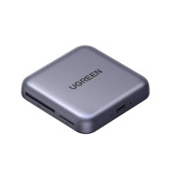 Card reader Card Reader Type-C la 2x SD, TF Card, 312MB/s - Ugreen CM898 (65095) - Grey