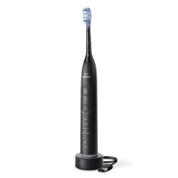 Periuta de dinti electrica 3 viteze, neagra