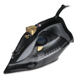 Fier de calcat Fier de călcat 3000W, Talpă ceramică, Abur vertical, Jet de abur, Sistem anti-calcar, Negru