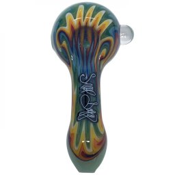 Dogg Lbs SWED Pipa sticla spoon Wigwag 89mm (USA)