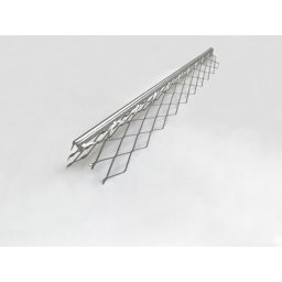 Coltar Pentru Tencuiala Din Otel Zincat, 34 X 34 Mm, 0.6Mm Grosime, 3 Metri
