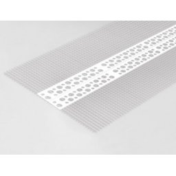 PROFIL CU UNGHI VARIABIL PVC CU PLASA FIBRA DE STICLA, 10 X 10 CM, 25 METRI