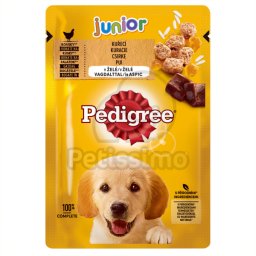 Pedigree Junior hrană la plic cu carne de pui și orez 100 g