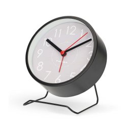 Nedis CLDK1006BK - Ceas deșteptător analog, 1xAA, negru