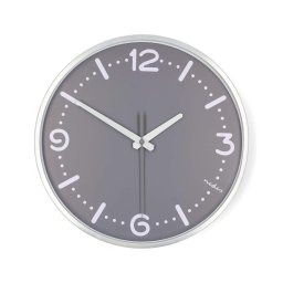 Nedis CLWA3226SS - Ceas de perete Ø 30,5 cm, 1x AA, crom mat