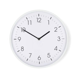 Nedis CLWA1226WT - Ceas de perete, diametru 30,8 cm, 1x AA, alb