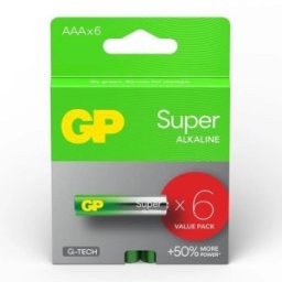 Baterie Alcalina Super GP R3 (AAA), 6 Bucati