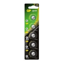 Set 2 x 5 Baterii Buton Litiu GP CR1220, 3V, Blister