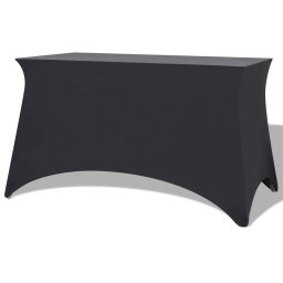 Huse elastice pentru masa, 243 x 76 x 74 cm, antracit, 2 buc. GartenMobel Dekor