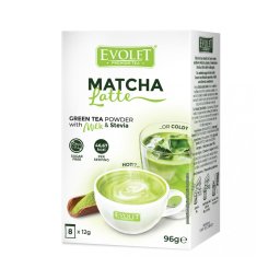 Evolet Matcha Latte ceai verde 8 plicuri