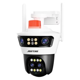 Camera de supraveghere WiFi Jortan 7AL dubla 12MP Full HD exterior sau interior senzor de miscare vedere de noapte