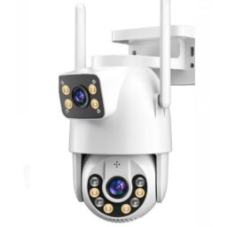 Camera de supraveghere JORTAN 9697QJ cu 2 camere 6MP Wireless PTZ IP Color Night Vision