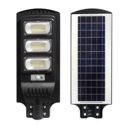 Lampa solara stradala LED de 150W IP65 6000k cu senzor si telecomanda 3 CASETE