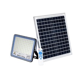 Proiector cu panou solar JORTAN putere 400W de 24000MA carcasa aluminiu