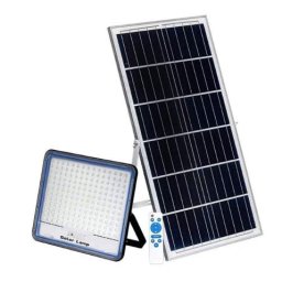 Proiector cu panou solar JORTAN putere 600W de 30000MA carcasa aluminiu