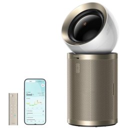 Purificator de aer Dreame AirPursue PM20 CVF14A, 48 m², funcții automate, încălzire, sterilizare cu plasmă și UVC, TVOC, LCD, HEPA, alb/bronz