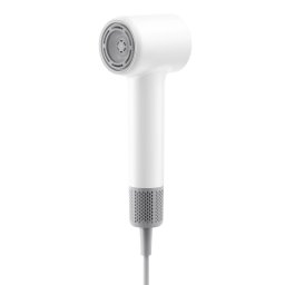 Uscator de par Dreame Hair Mini AHG11A, 1300 W, 100.000 rpm, 2 viteze, 5 temperaturi, Control inteligent, Mod pentru copii, Ionizare, NTC, Alb