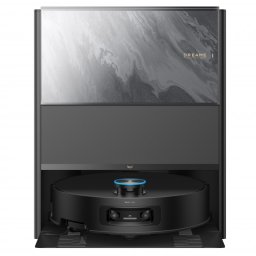 Aspirator robot Dreame Aqua 10 Ultra Track Complete RLR81CE-1-BL, 25000 Pa, 200 min, 3,5/4 l, VersaLift DToF+OmniSight, Camere AI, Control vocal, Automatizare, Negru