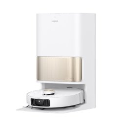 Aspirator robot Dreame L40s Pro Ultra RLL74CE, 19000 Pa, 5200 mAh, 60 W, Pana la 168 m², Statie de incarcare, golire automata si autocuratare, Autonomie de 180 min, Alb