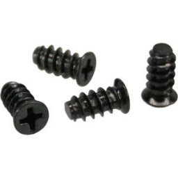 Set suruburi Inline pentru ventilatoare, 50 bucati, culoare neagra, 33371D