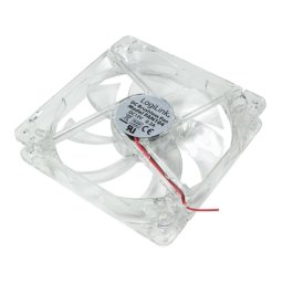 Ventilator 120x120x25mm, 12cm, 4pin, LED, FAN104, SS300326, Transparent