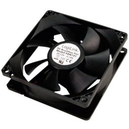 FAN101 PC fan Black (W x H x D) 80 x 80 x 25 mm