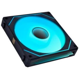 Ventilator 140 mm Lian Li UNI Fan SL Infinity 140 ARGB Reverse Blade PWM Black, modular
