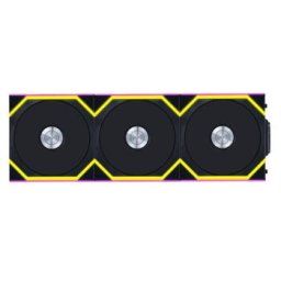 Set 3 ventilatoare 120 mm Lian Li UNI Fan SL Wireless ARGB PWM Black, modular, controller inclus