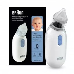Aspirator nasal electric Alb