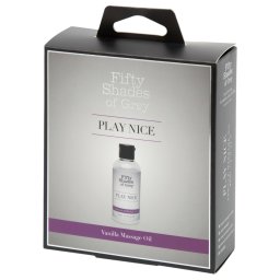 Cincizeci de umbre ale lui Grey Play Nice - ulei de masaj senzual cu aromă de vanilie (90 ml)