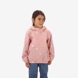 Geacă impermeabilă de drumeție pentru copii 2-6 ani, MH500 kid Roz