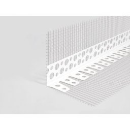 PROFIL PVC ARCUIBIL CU PLASA FIBRA STICLA, 3 METRI