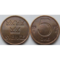 Suedia 1972 - 5 ore, circulata