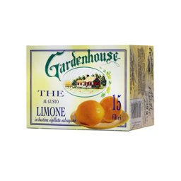 Gardenhouse ceai negru cu lamaie 15 plicuri