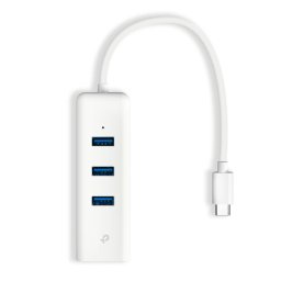 TP-LINK USB Type-C 3-Port Hub and Gigabit Ethernet Adapter