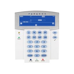 TASTATURA CABLATA LCD CU 32 ZONE SI ICOANE