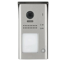 Panou video color de apel exterior, cu conexiune pe 2 fire, camera WIDE ANGLE 170°, pentru un abonat, control acces RFID