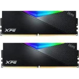 Memorie DDR Adata - gaming DDR5 32GB, frecventa 6400MHz, latenta CL32, 16GB x 2 module, radiator negru, iluminare RGB, XPG LANCER RGB AX5U6400C3216G-DCLARBK