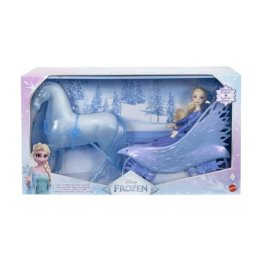 Papusa, Mattel, Frozen, Elsa si Nokk sanie de gheata 3+