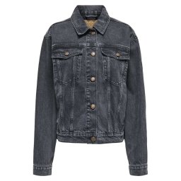 ONLY Geacă Onlharper Ls BoxyJkt Sik 15363548 BS 641 washed black