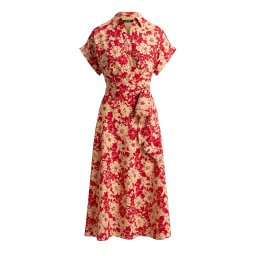 RALPH LAUREN Rochie Poly Cdc 79-Wvnes 200P08692001 600 red