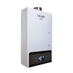 Instant apa calda pe gpl sau gaz natural calore TFCSC11 Premium cu tiraj fortat + kit - Produs expus în showroom, verificat tehnic