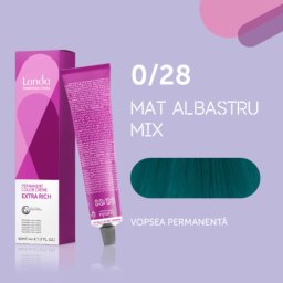 Vopsea de par permanenta Londa Professional Permanent Color Cream 0 28, Mix Verde Petrol, 60 ml