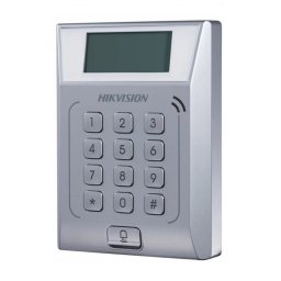 Cititor standalone cu tastatura si card proximitate Hkvision DS-K1T802M