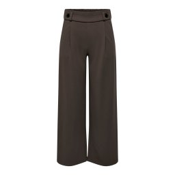 JDY Pantaloni cutați 'Geggo' maro închis