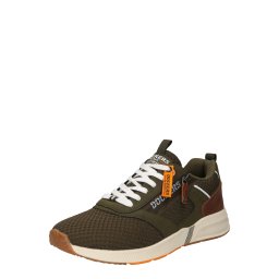Dockers by Gerli Sneaker low maro / oliv / portocaliu / alb