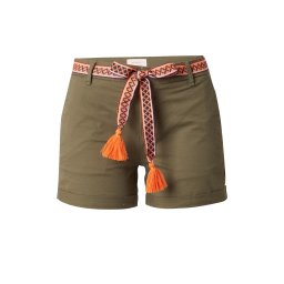 ONLY Pantaloni 'ONLGeorgia' oliv / portocaliu / negru