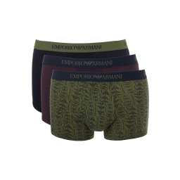 Emporio Armani Boxeri bleumarin / verde / roșu bordeaux / negru