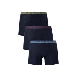 Emporio Armani Boxeri albastru marin / albastru deschis / kaki / mov închis